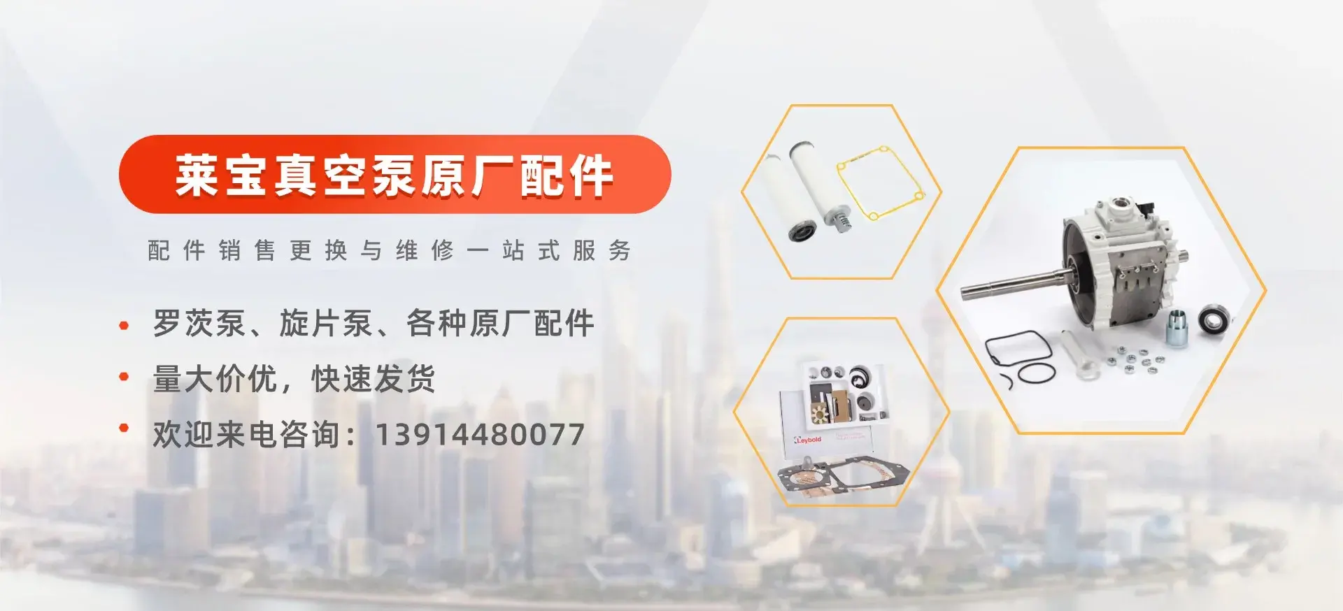 莱宝真空泵配件