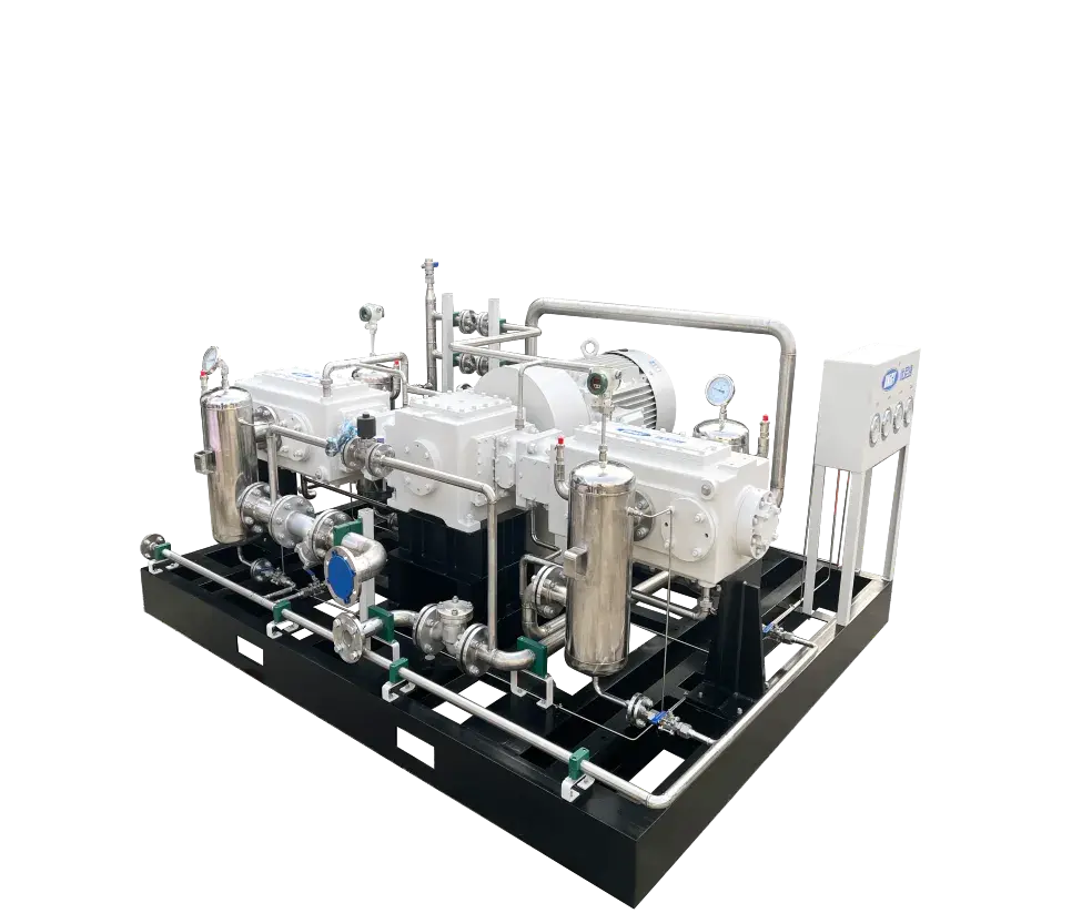 无油工艺气体增压机
